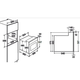 Духовой шкаф KUPPERSBUSCH EEB 6551.0 JX1 Stainless Steel