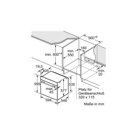 Духовой шкаф BOSCH HMG 636 RS1
