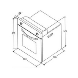 Электрический духовой шкаф AVEX GY 6360, бежевый