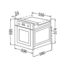 Духовой шкаф SIMFER b6el15001
