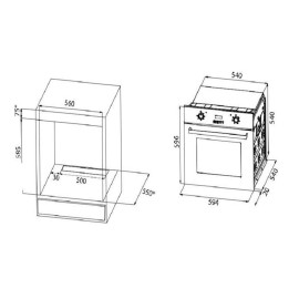 Духовой шкаф Maunfeld CEOD 656 B