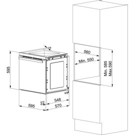Духовой шкаф FRANKE 116.0279.667 CS 912 M XS DCT