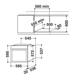 Духовой шкаф WHIRLPOOL akzm8500/ix