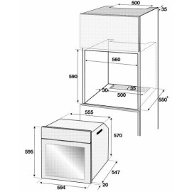 Духовой шкаф BEKO bie22400xm