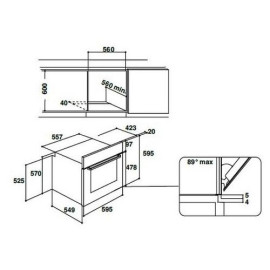 Духовой шкаф INDESIT IFW 6220 IX