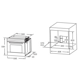 Духовой шкаф AKPO PEA 6508 MMD01 WH