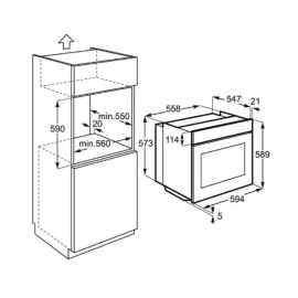 Духовой шкаф ELECTROLUX eol 5821 aox