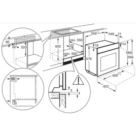 Духовой шкаф ELECTROLUX EOD6P66X