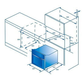 Духовой шкаф HAIER HOQ-K2ANN3WB