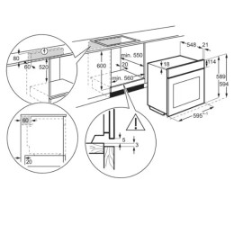 Духовой шкаф ELECTROLUX EOD6C77Z