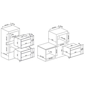 Духовой шкаф SMEG SF4395VCX