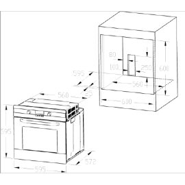 Духовой шкаф ZIGMUND & SHTAIN en 111.921 s