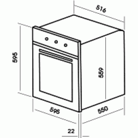Духовой шкаф MBS DE-611WH