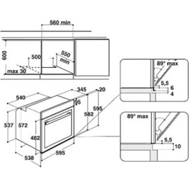 Духовой шкаф WHIRLPOOL akzm7540/s