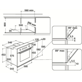 Духовой шкаф WHIRLPOOL akz6270/ix