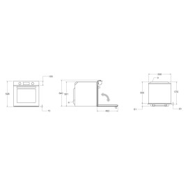 Духовой шкаф BERTAZZONI FMOD6117VTB1