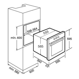 Духовой шкаф TEKA hs615 stainless steel (41518510)