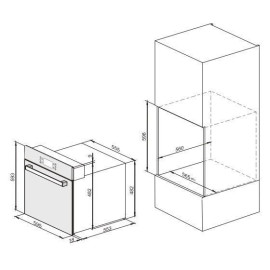 Духовой шкаф ZUGEL ZO А2710 W