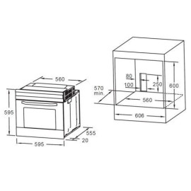Духовой шкаф AKPO PEA 6508 MMD03 WH