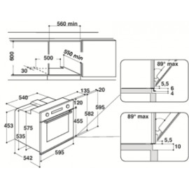Духовой шкаф WHIRLPOOL AKZ 6230/WH