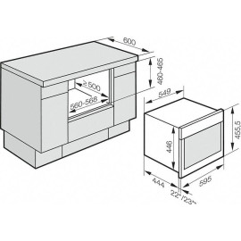 Духовой шкаф MIELE h 5080 bm ix
