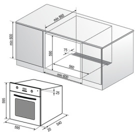 Духовой шкаф RAINFORD RBO-2617 Inox