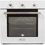 Встраиваемый газовый духовой шкаф Ricci RGO-610WH