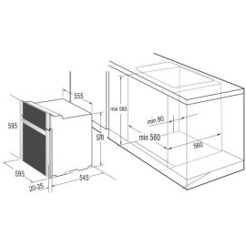Духовой шкаф KORTING ogg 742 crsi