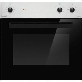 Электрический духовой шкаф NARDI fex0757xn серебристый/черный