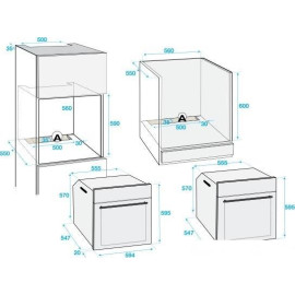 Духовой шкаф Beko OIM 27201 A