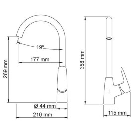 Смеситель WasserKraft Vils 5607