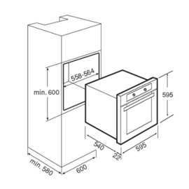 Духовой шкаф TEKA FGE 730 NAT (41597130)