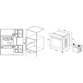 Духовой шкаф HOTPOINT-ARISTON FE9 834 JH IX