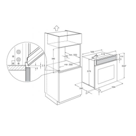 Духовой шкаф ELECTROLUX eoa 95751 bx