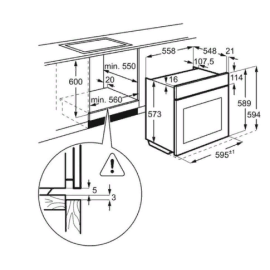 Духовой шкаф Zanussi ZOP 53792 XK