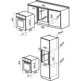 Духовой шкаф MBS DE-620WH