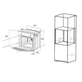 Духовой шкаф Maunfeld EOEM 589SB