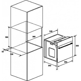 Духовой шкаф BELTRATTO fs 6570n