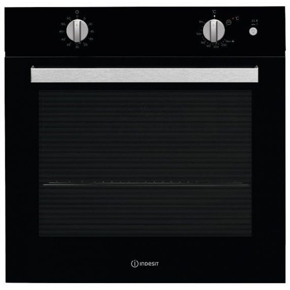 Газовый духовой шкаф INDESIT IGW 620 BL черный