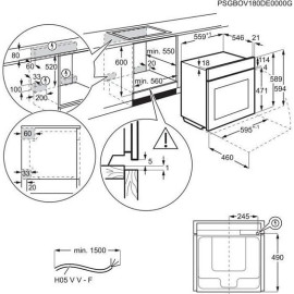 Духовой шкаф ELECTROLUX OKD5C51X