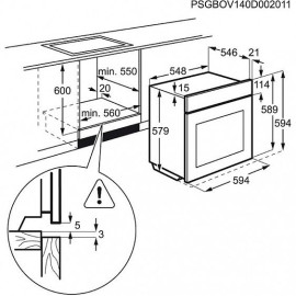 Духовой шкаф ELECTROLUX eoa 95851 av