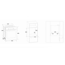 Духовой шкаф SIMFER B4EM56555