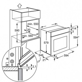 Духовой шкаф ELECTROLUX eob 3430 cok