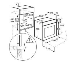 Духовой шкаф ELECTROLUX OKD5H70BX