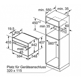 Духовой шкаф Bosch CSG 656BS2 нержавеющая сталь