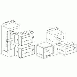 Духовой шкаф SMEG SF4604VCNX