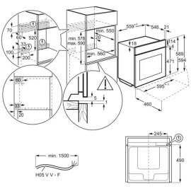 Духовой шкаф ELECTROLUX EOC9P31WX