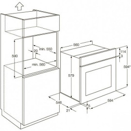 Духовой шкаф AEG bp 731462 cm