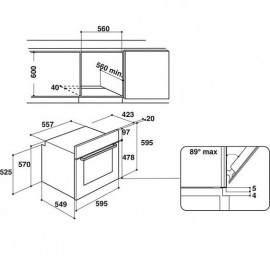 Духовой шкаф HOTPOINT-ARISTON 4FA 541 JH IX
