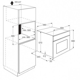 Духовой шкаф ZANUSSI zob 35712 kx